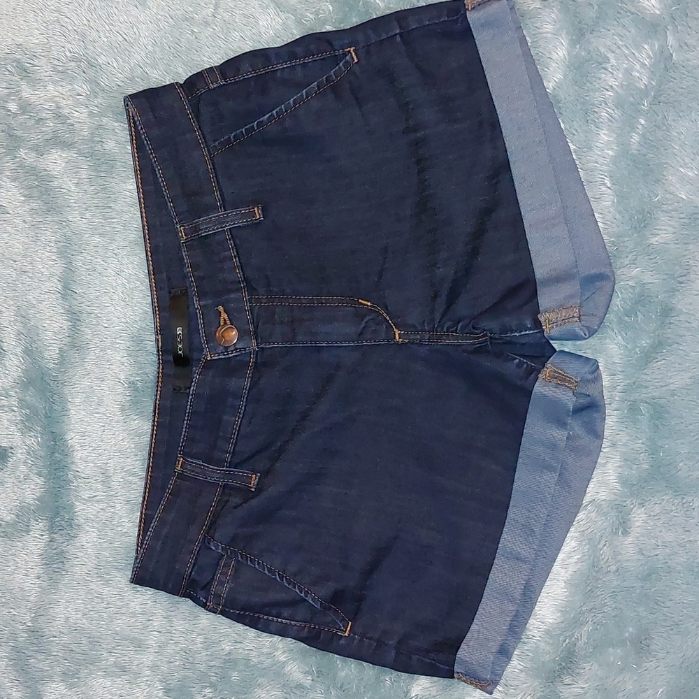 Joe's dark denim jean shorts size 26